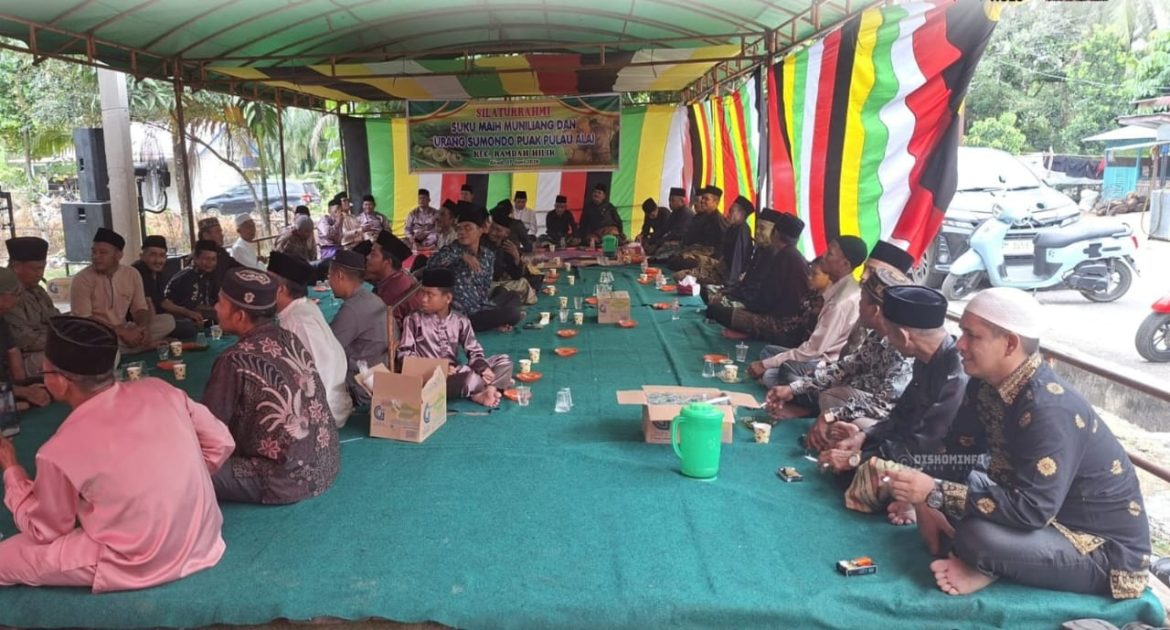 Jaga Warisan Leluhur: Wabub Syafruddin Poti Hadir di Silahturahmi Suku Masih Muniliang di Rambah Hilir