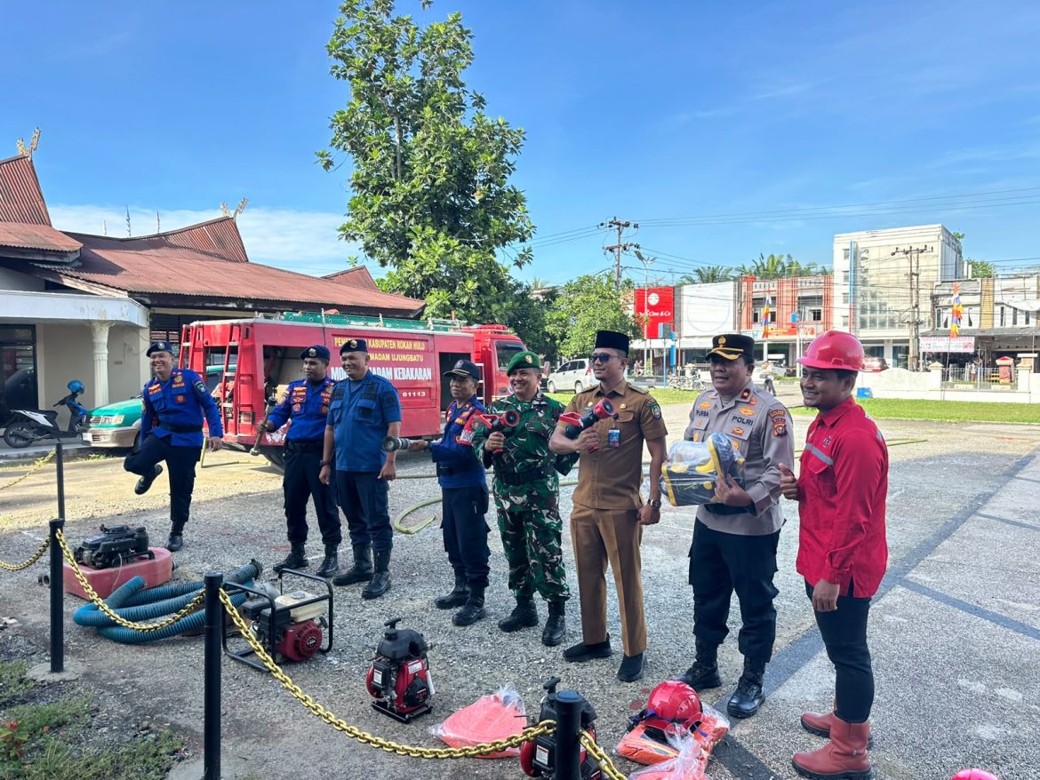 Antisipasi Musim Kemarau, Ujung Batu Gelar Apel Siaga Karhutla Tingkat Kecamatan*