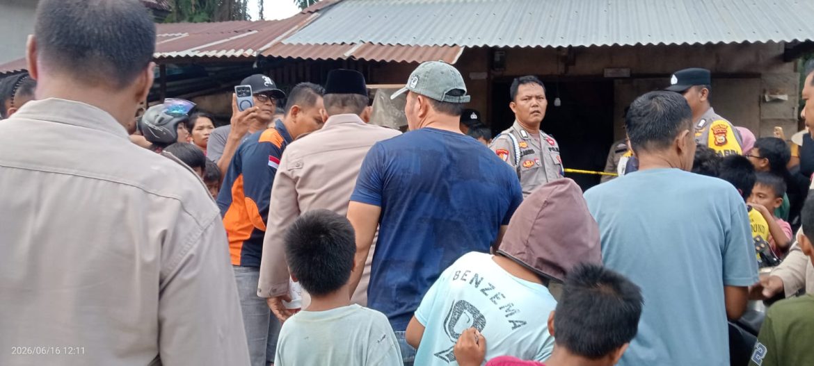 *Respon Cepat Aduan Masyarakat, Polsek Ujung Batu Olah TKP Pembunuhan Wanita di Desa Ngaso*