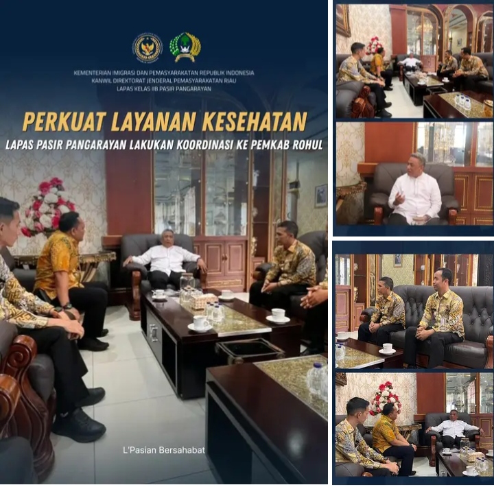 Lapas Pasir Pangarayan Perkuat Sinergi dengan Pemerintah Daerah untuk Tingkatkan Layanan Kesehatan Warga Binaan*