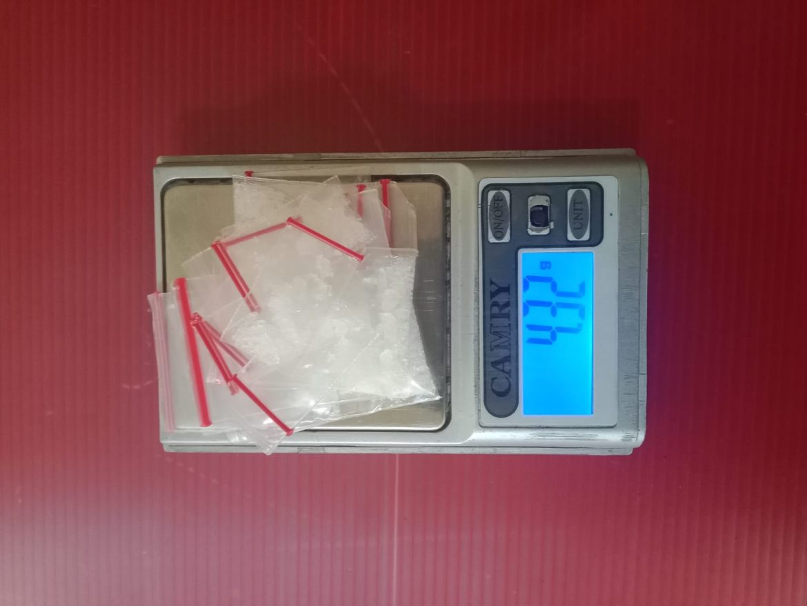 Polsek Rambah Hilir Ringkus Pengedar Sabu, Sita Barang Bukti 4,30 Gram