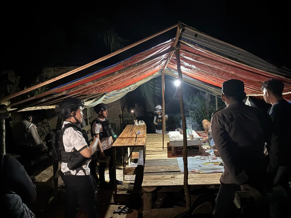 Patroli Skala Besar di Rambah Hilir, Polres Rokan Hulu Perkuat Komitmen Wujudkan Kampung Bebas Narkoba