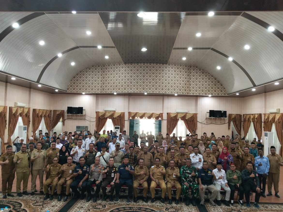 Bupati Resmi Buka Pilpeng Serentak 2026, Kodim 0321/Rohil Siap Bantu Jaga Stabilitas Selama Tahapan