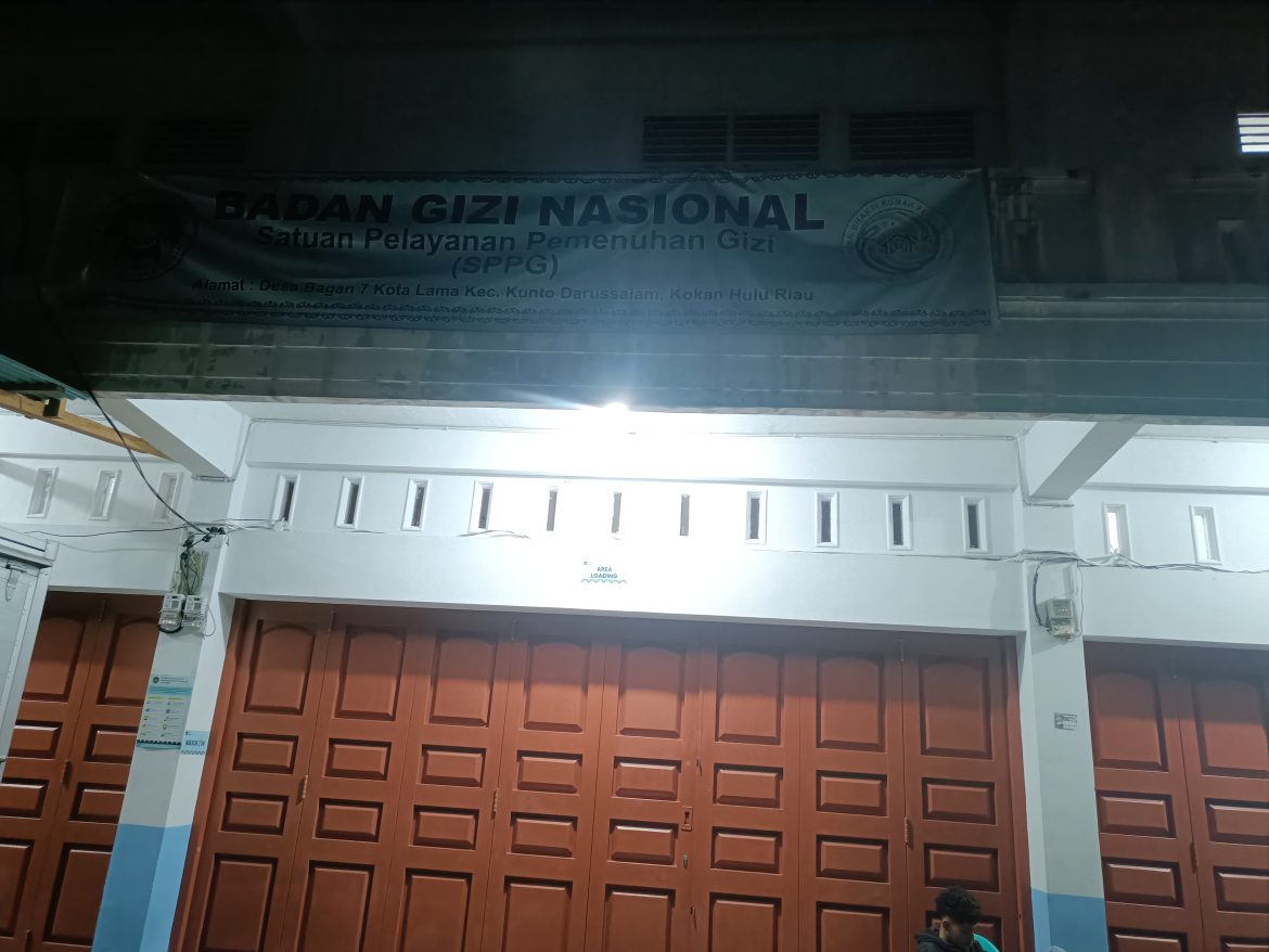 Dana Belum Cair, Operasional Program Makan Bergizi Gratis di Bagan Tujuh Dihentikan Sementara