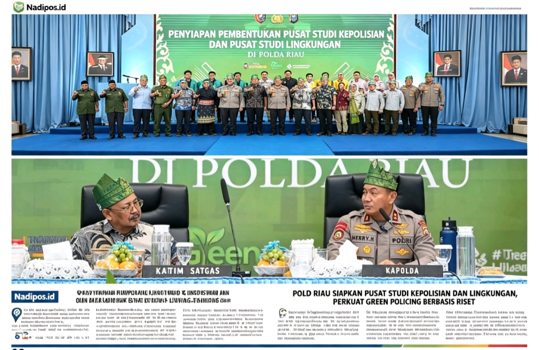 Polda Riau Siapkan Pusat Studi Kepolisian dan Lingkungan, Perkuat Green Policing Berbasis Riset