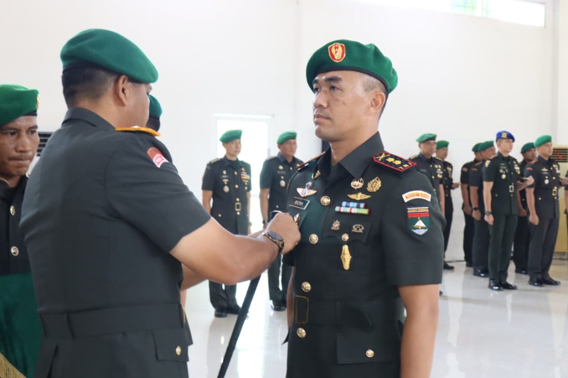 Danrem 031/Wira Bima Pimpin Sertijab Dandim 0321/Rohil, Letkol Ricky Siap Lanjutkan Pengabdian