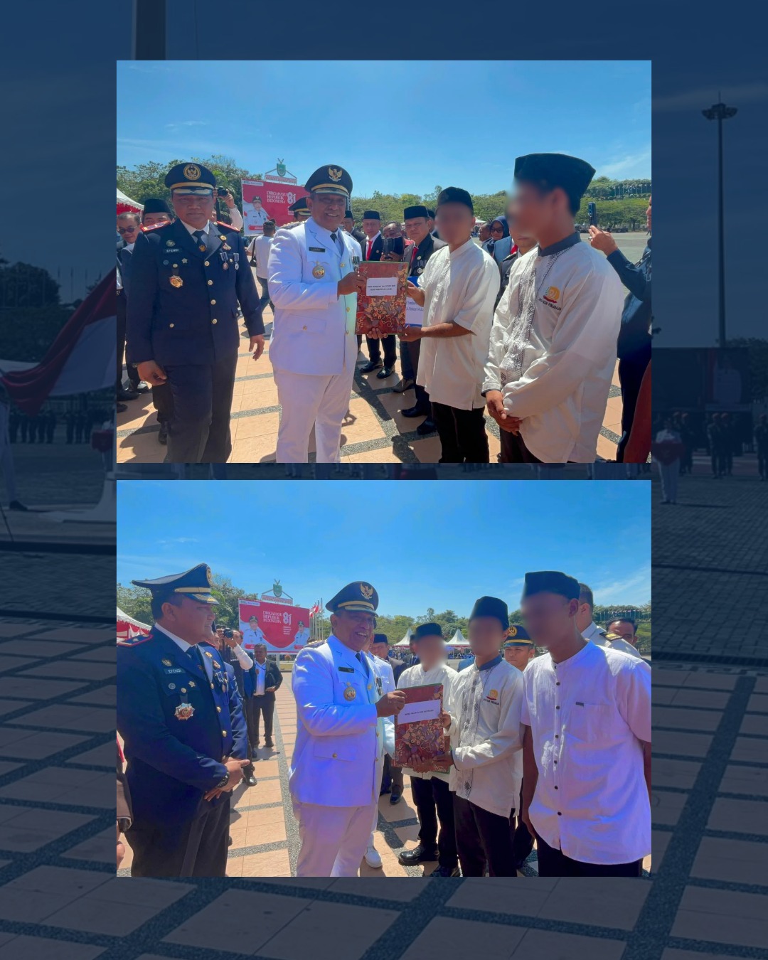 Semarak HUT ke-81 RI, Bupati Rokan Hulu Serahkan Remisi Umum kepada Warga Binaan Lapas Pasir Pangarayan