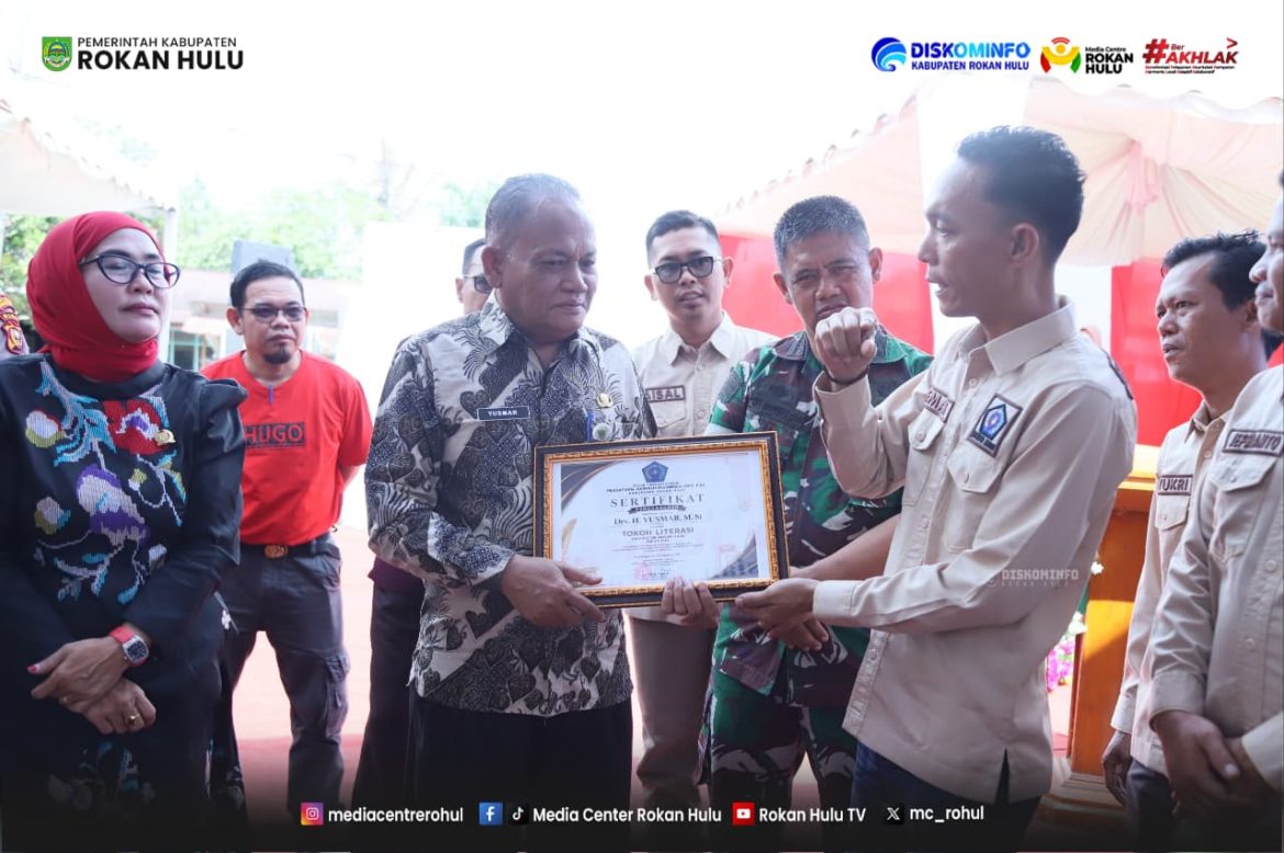 Sekda Rohul Resmikan Sekretariat DPC PJI sekaligus Peringati HUT PJI ke-28