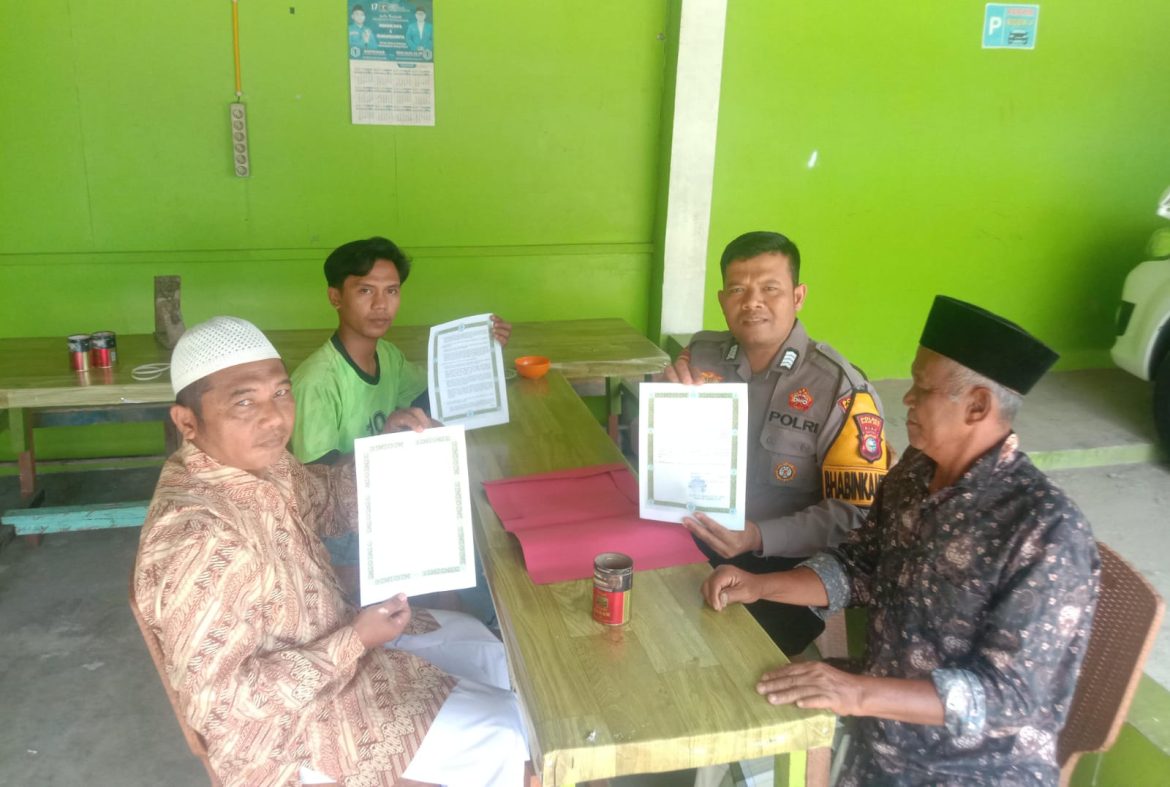 Bhabinkamtibmas Tandun Barat Sosialisasikan Maklumat Kapolda Riau, Warga Diimbau Tak Bakar Lahan