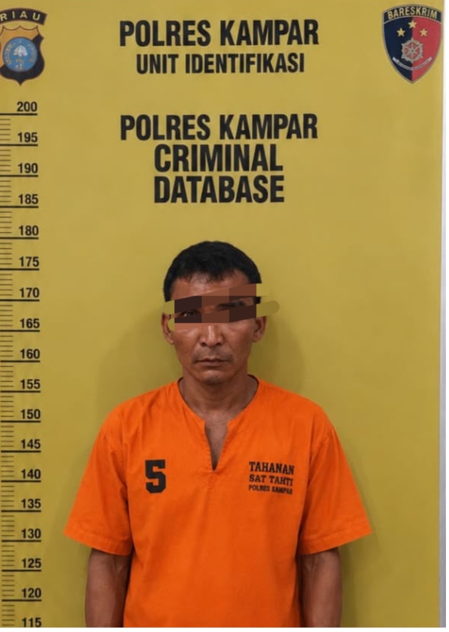 Diberi Pil Ekstasi Sebelum Dicabuli, Polres Kampar Tangkap Pria 34 Tahun