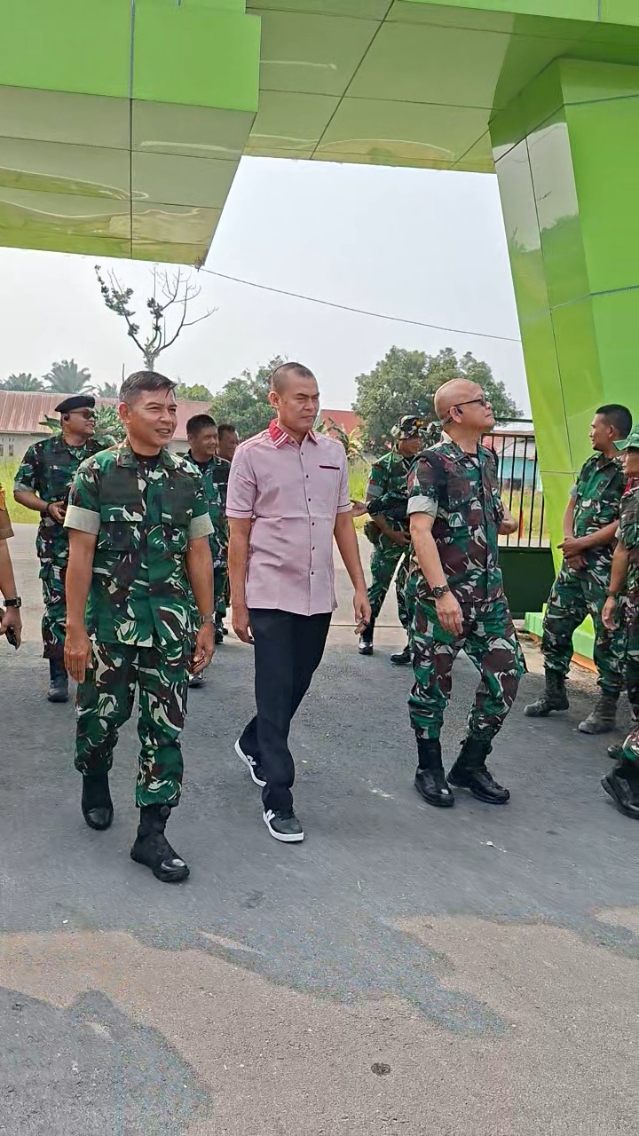 Mabes TNI Turun Langsung ke Bonai Darussalam, Desa Sontang Ditekan Perkuat Kesiapsiagaan Karhutla