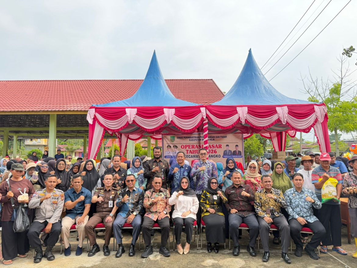 Kodim 0321/Rohil Hadiri Operasi Pasar 2026, Dukung Upaya Pemerintah Jaga Stabilitas Harga Kebutuhan Pokok