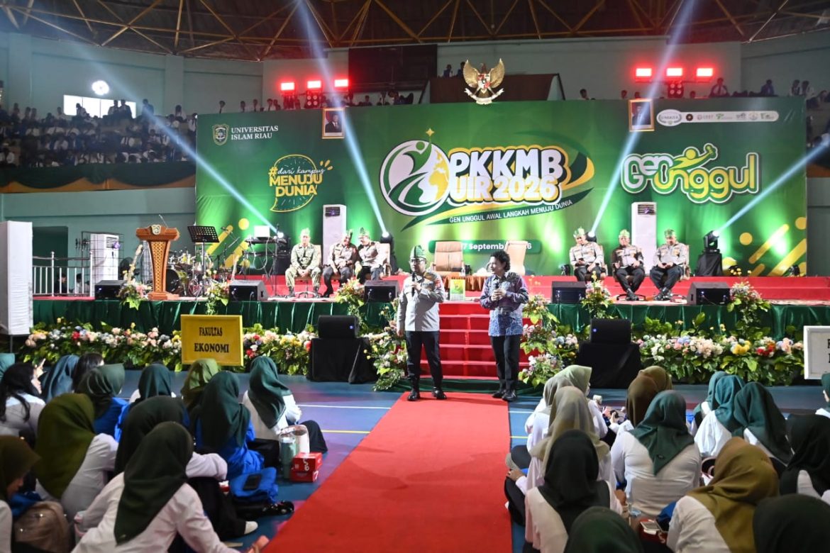 Serdik Sespimti Polri Bekali Mahasiswa UIR Soal Karhutla dan Green Policing