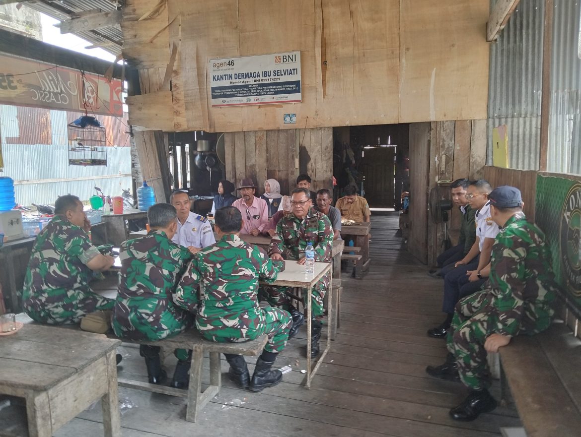 Tim Penyuluhan Karhutla Mabes TNI Sasar Pelabuhan Bagansiapiapi, Ajak Syahbandar dan Warga Cegah Karhutla