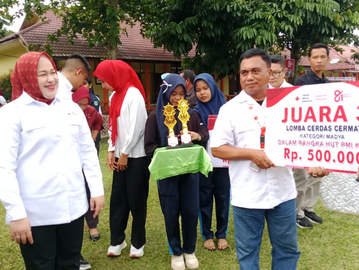 Ketua PMI Rohul Hadiri Perayaan HUT PMI ke-81 di Ujung Batu