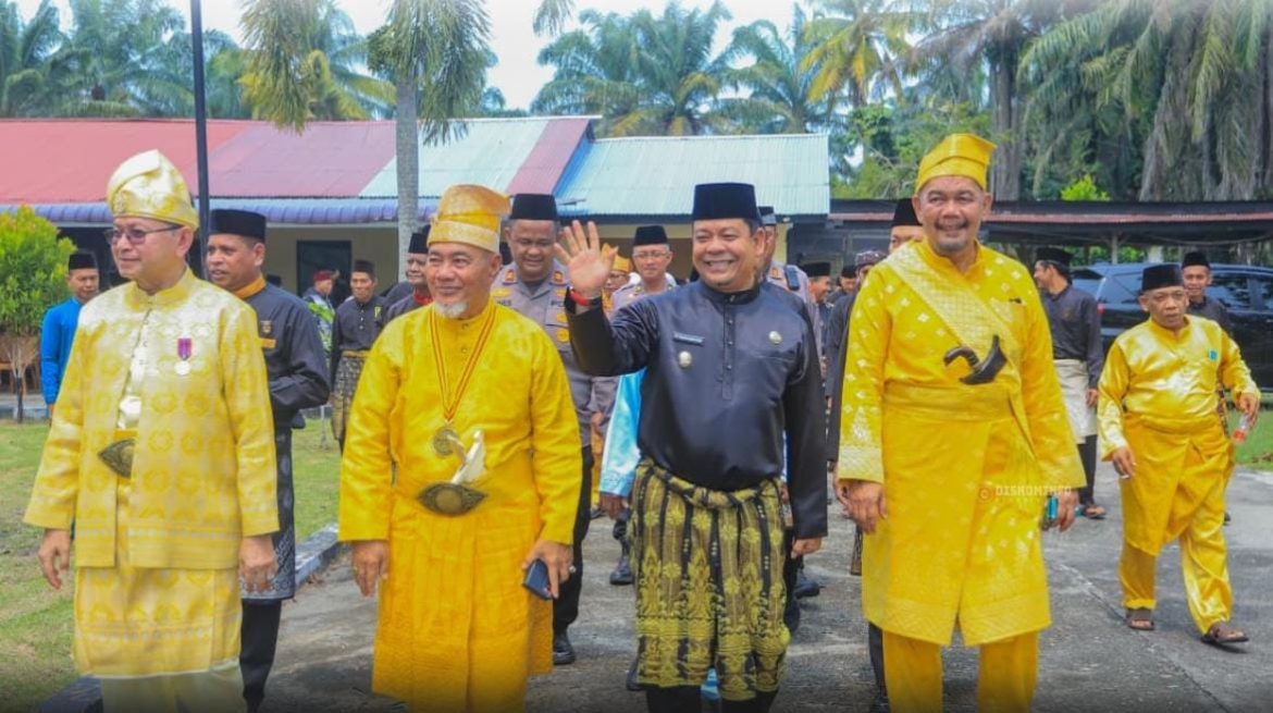 Penobatan Empat Tokoh Penjaga Adat, Luhak Kepenuhan Perkuat Warisan Budaya Melayu