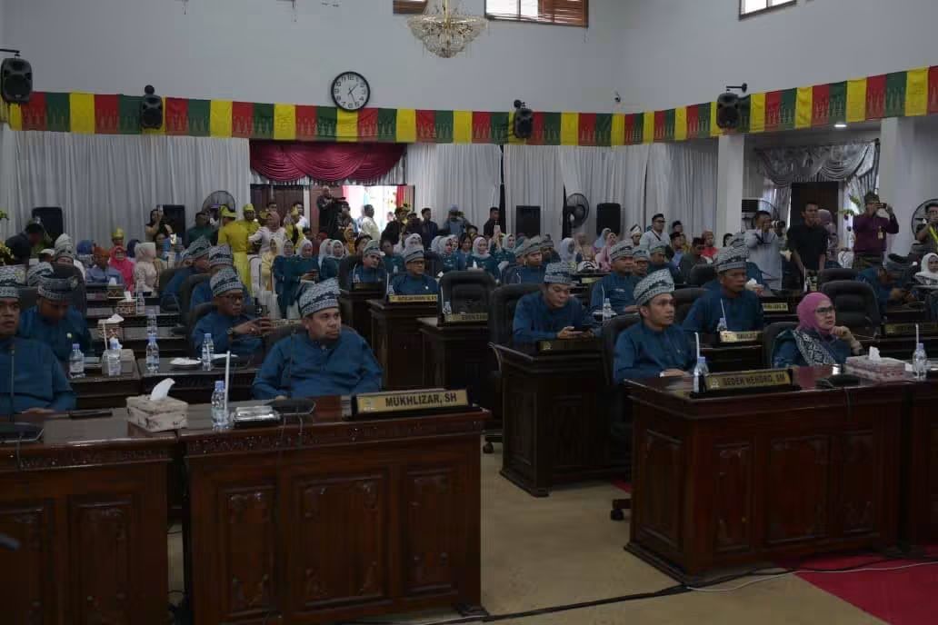 Paripurna Istimewa HUT Rohul, Sinergi Lintas Sektor Jadi Kunci Kemajuan Daerah