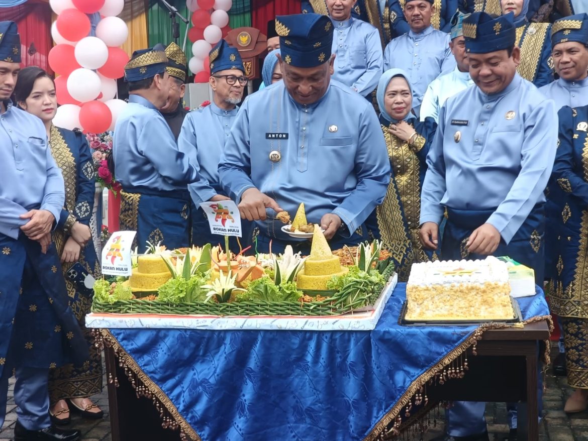 HUT ke-27 Rohul, Pemkab Dorong Pertumbuhan Ekonomi dan Pemerataan Pembangunan