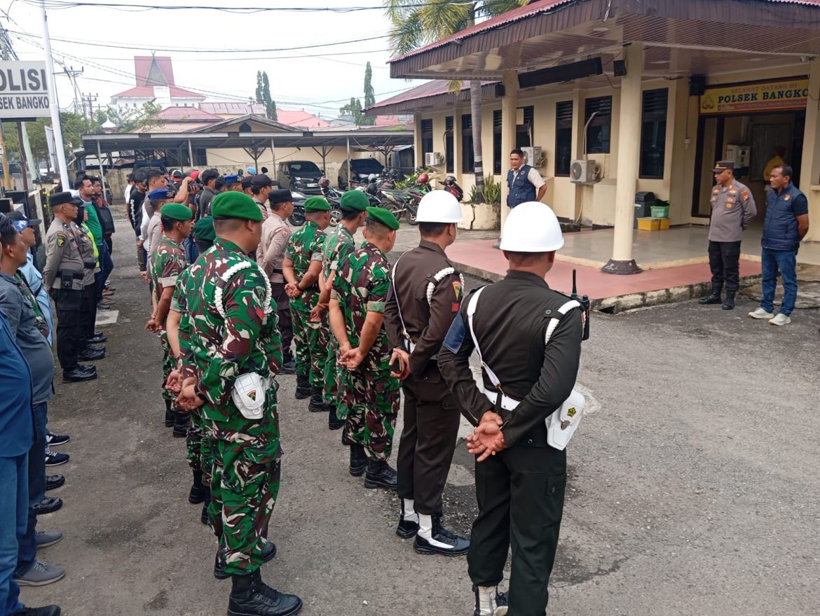 Kodim 0321/Rohil Bersama Polri Gelar Razia Gabungan Narkoba di Bangko, Lima Orang Positif Amphetamine